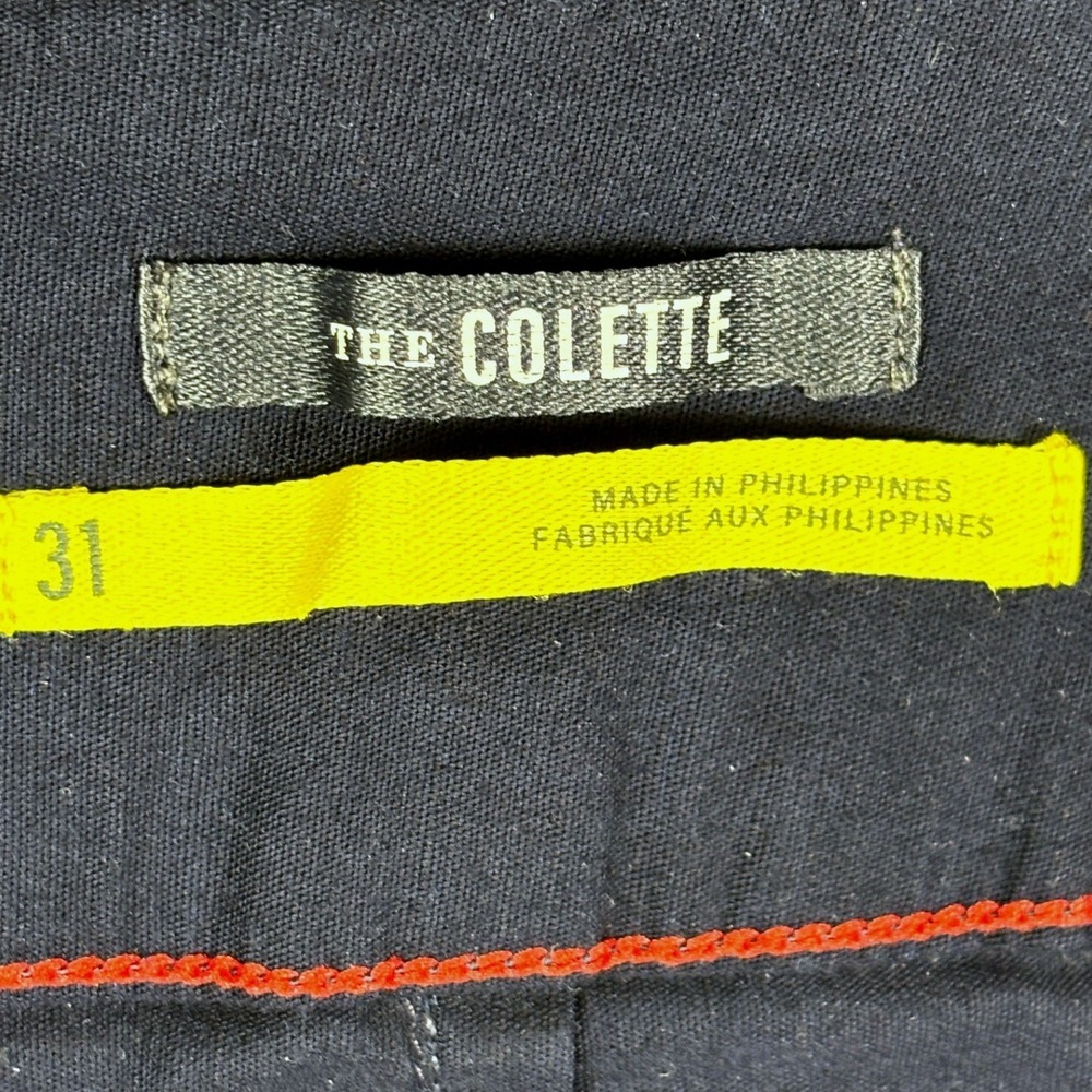 Maeve Anthro. Colette Wide Leg Crop Pants 31 x 25 Navy Preppy Nautical Academia - Picture 4 of 11